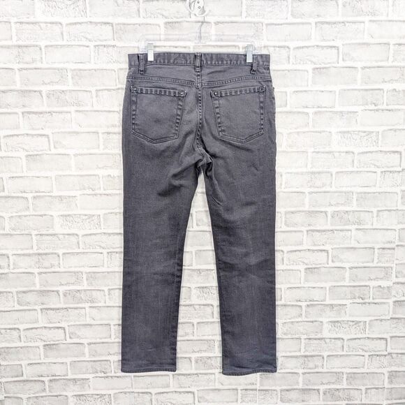 John Varvatos Collection Men's 5 Pocket Denim Jeans in Gray wash size 32 R - Picture 3 of 8